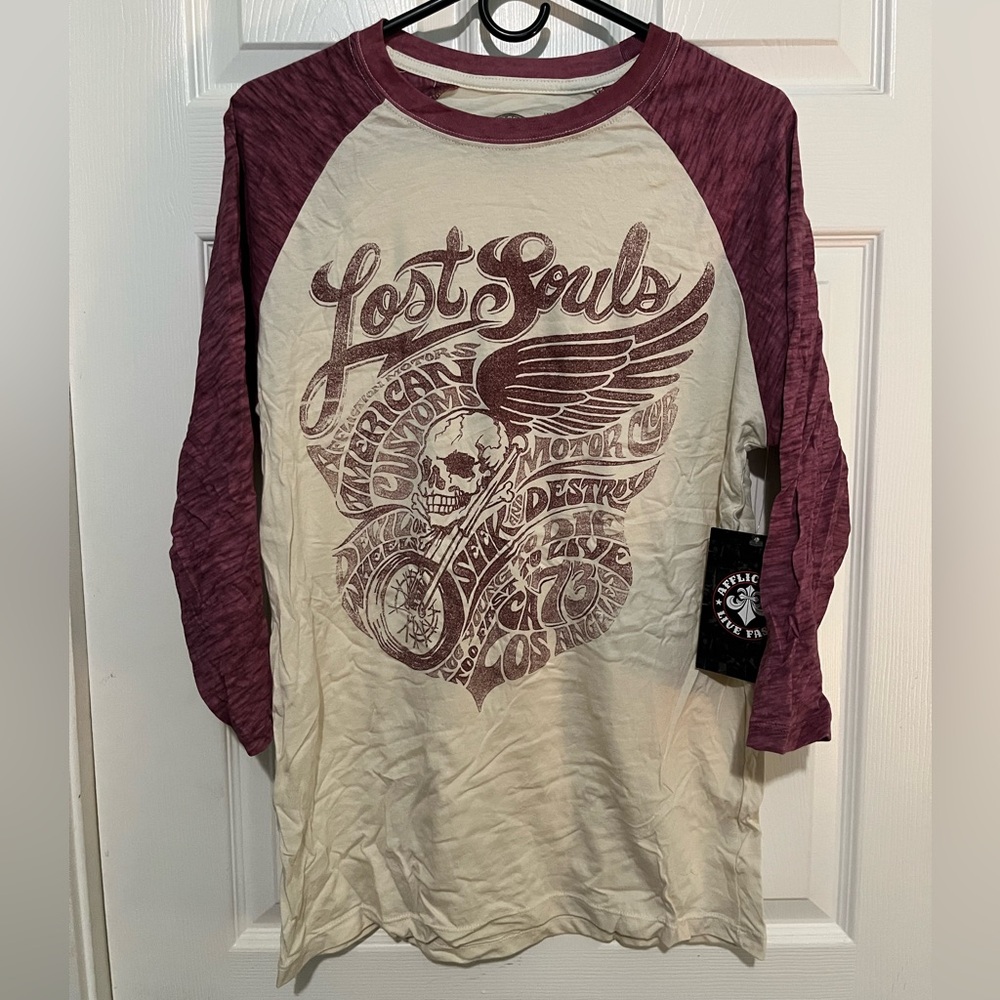 Men’s Affliction 3/4 Sleeve